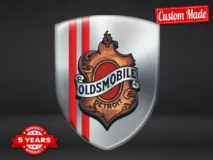 Oldsmobile Emblemas Silicona Auto Resistentes Alta Calidad Profesional